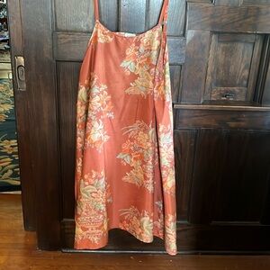 Krista Larson silk slip dress